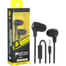 Fone De Ouvido 5+ Easy Flat Com Microfone Preto Fone De Ouvido 5+ Easy Flat Com Microfone Preto