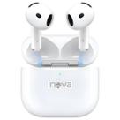Fone De Ouvido Basike Bluetooth Tws Academia Caminhada Gamer Branco