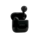 Fone de Ouvido Bluetooth 5.1 EP-TWS-21BK C3tech, Preto