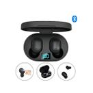 Fone De Ouvido Bluetooth 5.1 Sem Fio Visor Carga Cor Preto
