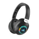 Fone De Ouvido Bluetooth 5.3 Com LED Headphone RGB Sem Fio Super Bass