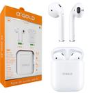 Fone de Ouvido Bluetooth 5.3 TWS FN-B01 AGold Fone de Ouvido Bluetooth 5.3 TWS FN-B01 AGold