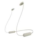 Fone De Ouvido Bluetooth Academia Sony In-ear Wi-c100 White Cor Branco