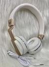 Fone De Ouvido Bluetooth B-09 Branco e Dourado