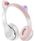 Fone de Ouvido Bluetooth com Orelhas de Gato LED - Estilo e Diversão com Qualidade de Som Fone de Ouvido Bluetooth com Orelhas de Gato LED - Estilo e Diversão com Qualidade de Som