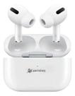 Fone De Ouvido Bluetooth Cor Branco Luz Verde Fone De Ouvido Bluetooth Cor Branco Luz Verde