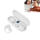 Fone de ouvido Bluetooth Earbuds Ailsion Open Ear Hanging - Branco Fone de ouvido Bluetooth Earbuds Ailsion Open Ear Hanging - Branco