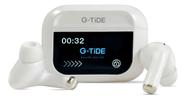 Fone De Ouvido Bluetooth G-tide Future Pod Touch Lcd Ipx4 Cor Branco