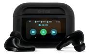 Fone De Ouvido Bluetooth G-tide Future Pod Touch Lcd Ipx4 Cor Preto