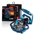 Fone De Ouvido Bluetooth Gamer Futurista Em Metal KA-896 Fone De Ouvido Bluetooth Gamer Futurista Em Metal KA-896