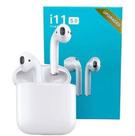 Fone De Ouvido Bluetooth i11 5.0 Branco Altomex