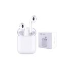Fone De Ouvido Bluetooth I9S Par Estéreo Sem fio com base Branco