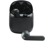 Fone de Ouvido Bluetooth JBL Tune 225 TWS Preto Pure Bass Earbuds Comfort Fit True Wireless Sem Fio