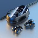 Fone de ouvido Bluetooth m47 Ear Clip Open Bone Conduction Black