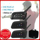Fone De Ouvido Bluetooth Para Árbitros EJEAS V4C plus V6C PROx2 1200M Intercomunicador De Futebol