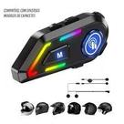 FONE DE OUVIDO BLUETOOTH PARA CAPACETE DE MOTO TOMATE MT-C003 - Conexão Dual e Cancelamento de Ruído