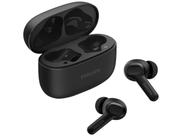 Fone de Ouvido Bluetooth Philips TAT1109BK/00 com Microfone Intra-auricular True Wireless Preto