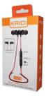 Fone De Ouvido Bluetooth Pratica De Esportes Earphone Kaidi Cor Preto Kd901