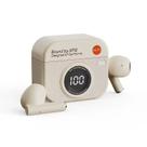 Fone de Ouvido Bluetooth Retrô Sem Fio com Tela LED e Estojo Vintage Áudio Hi-Fi