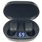 Fone De Ouvido Bluetooth Sem Fio 5.3 Starmega TWS Preto St158a Com Visor Preto Esportivo