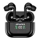 Fone de Ouvido Bluetooth Sem Fio T29P Esportivo IPX6 com Case Awei
