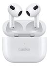Fone De Ouvido Bluetooth Tela Basike Ergonômico Tws Branco