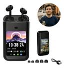 Fone De Ouvido Bluetooth Tws Com Tela Digital Led No Estojo Som Potente Graves Reforçados Microfone Hd Controle Touch