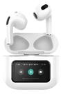 Fone de Ouvido Bluetooth v5.4 com tela colorida lcd Basike BA-MD6697 Som Potente, Grave