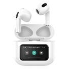 Fone de Ouvido Bluetooth v5.4 com tela colorida lcd Basike BAMD6697 Som Potente, Grave Envolvente, Bateria de Longa Duração e Design Confortável se