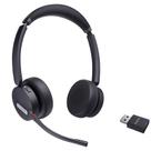 Fone de ouvido Bluetooth Yealink WH64 Hybrid 150m Range 32h Talk