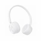 Fone de Ouvido Branco Bluetooth Headphone OnEar Recarregável