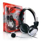 Fone de Ouvido c/ Mic Headset Gamer Pc Notebook Cabo 2.5m P2 - Huanle