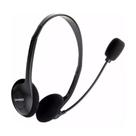 Fone de ouvido c/ mic. padrão preto 60231-4 - Maxprint