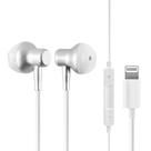 Fone De Ouvido Com Fio 1.2m Yookie Xp210 Lightning - Branco