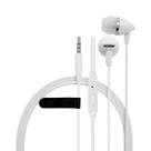 Fone de ouvido com fio Altomex com microfone conector p3 3,5mm Branco AT-0203