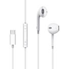Fone de ouvido com fio e controle de volume conector Tipo C