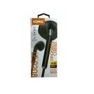 Fone de Ouvido com Fio e Microfone Lelong LE-0208 Preto Fone de Ouvido com Fio e Microfone Lelong LE-0208 Preto