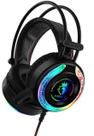 Fone de ouvido com fio gamer led rgb c/ microfone - 105db