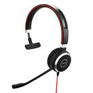 Fone de ouvido com fio Jabra Evolve 40 MS Mono USB 3.5mm Plug