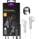 Fone De Ouvido Com Fio Lightning Para Com Microfone