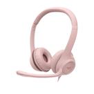 Fone de Ouvido com Fio Logitech H390 - com Microfone e Cancelamento de Ruído para PC/Laptop