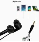 Fone De Ouvido Com Fio/microfone Extra Bass Alta Verde Preto