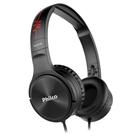 Fone de Ouvido com Fio Philco Pfo02p Wave Flat Preto