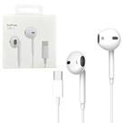 Fone de Ouvido com Fio USBC Compatível com iPhone 15 15Pro 15ProMax 16 16e 16Pro 16ProMax 17 17Pro 17ProMax 17Air Conector USBC