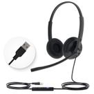 Fone de ouvido com fio Yealink UH34 com microfone Fones de ouvido estéreo Fone de ouvido com fio Yealink UH34 com microfone Fones de ouvido estéreo