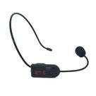 Fone de ouvido com microfone condensador FM sem fio TikeDa Black