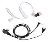 Fone de ouvido com Microfone de lapela Ptt tubo acústico silicone Talkabout Motorola MC220BR, MR350