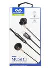 Fone de ouvido com microfone intra auricular h35 tipo c preto vq h35 74646 Fone de ouvido com microfone intra auricular h35 tipo c preto vq h35 74646