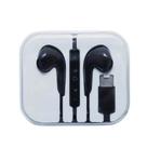 Fone de ouvido com microfone intra auricular tiny fn209 oex usb c preto