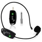Fone de ouvido com microfone sem fio SAYTINAI 2.4G 160m de alcance